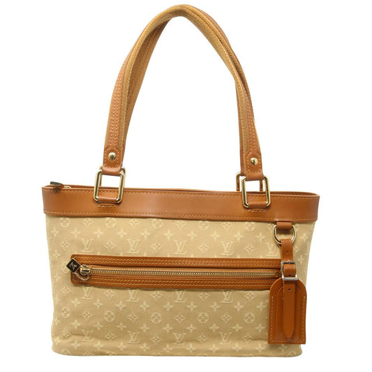 Louis Vuitton Tote Lucille Pm Tst Beige Tan Monogram Mini Lin Canvas Shoulder Bag