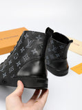 The Bags Vibe - Louis Vuitton High LWnogram Black Boot Sneaker
