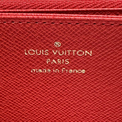 LOUIS VUITTON Zippy Wallet Coquelicot M41896 Monogram