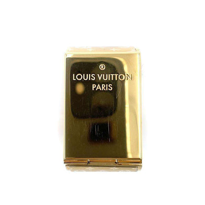 LOUIS VUITTON TextileBrooch Nanogram Gold M00226 Metal