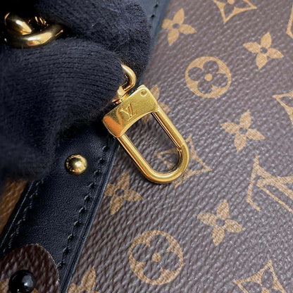 LOUIS VUITTON Trunk Clutch Brown M43596 Monogram Monogram Reverse Canvas