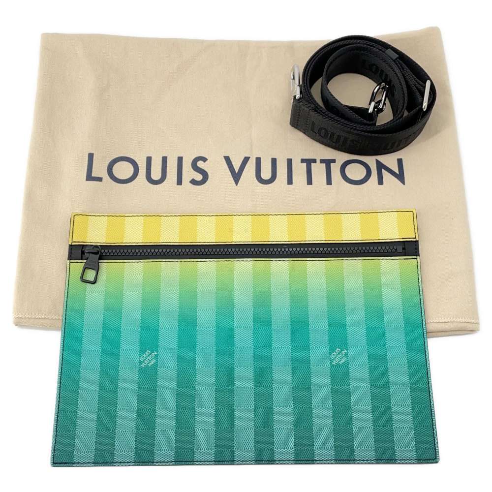 LOUIS VUITTON Weekend Vert M59919 Damier stripe