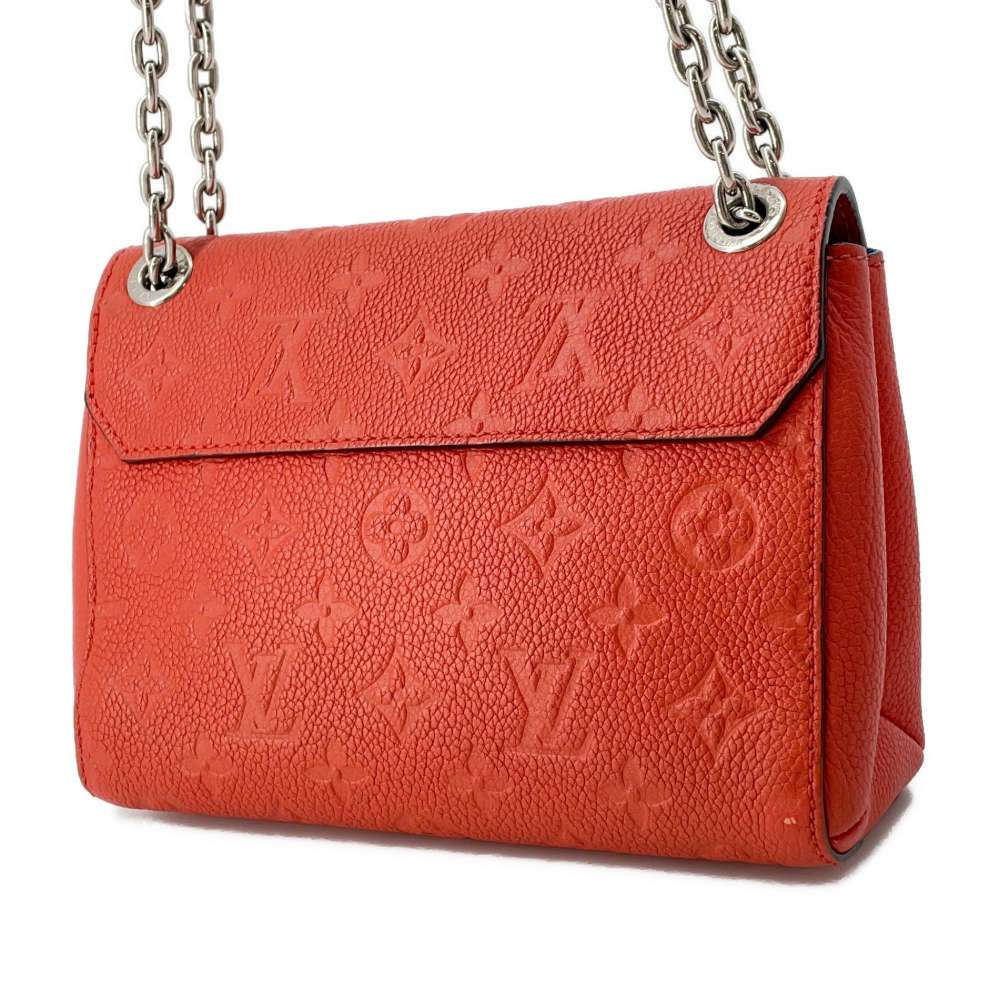 LOUIS VUITTON Vavin scarlet M43936 Monogram Empreinte Leather Size PM