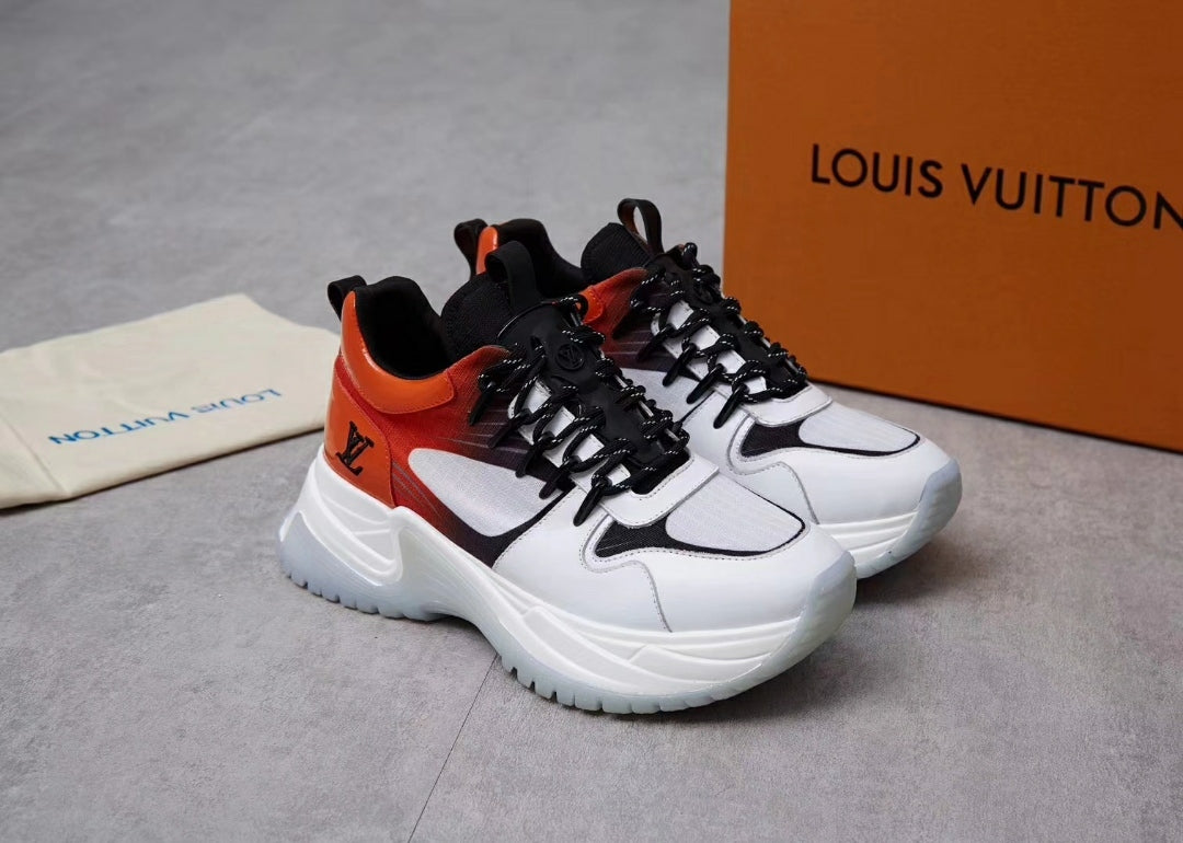 The Bags Vibe - Louis Vuitton Run Away Pulse Orange Sneaker