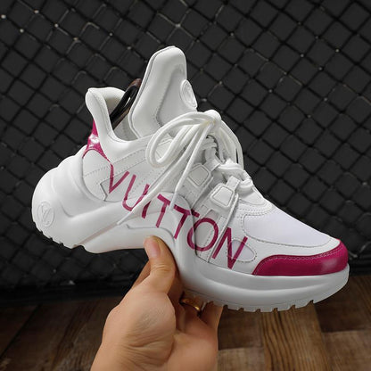 The Bags Vibe - Louis Vuitton Archlight White Pink Sneaker