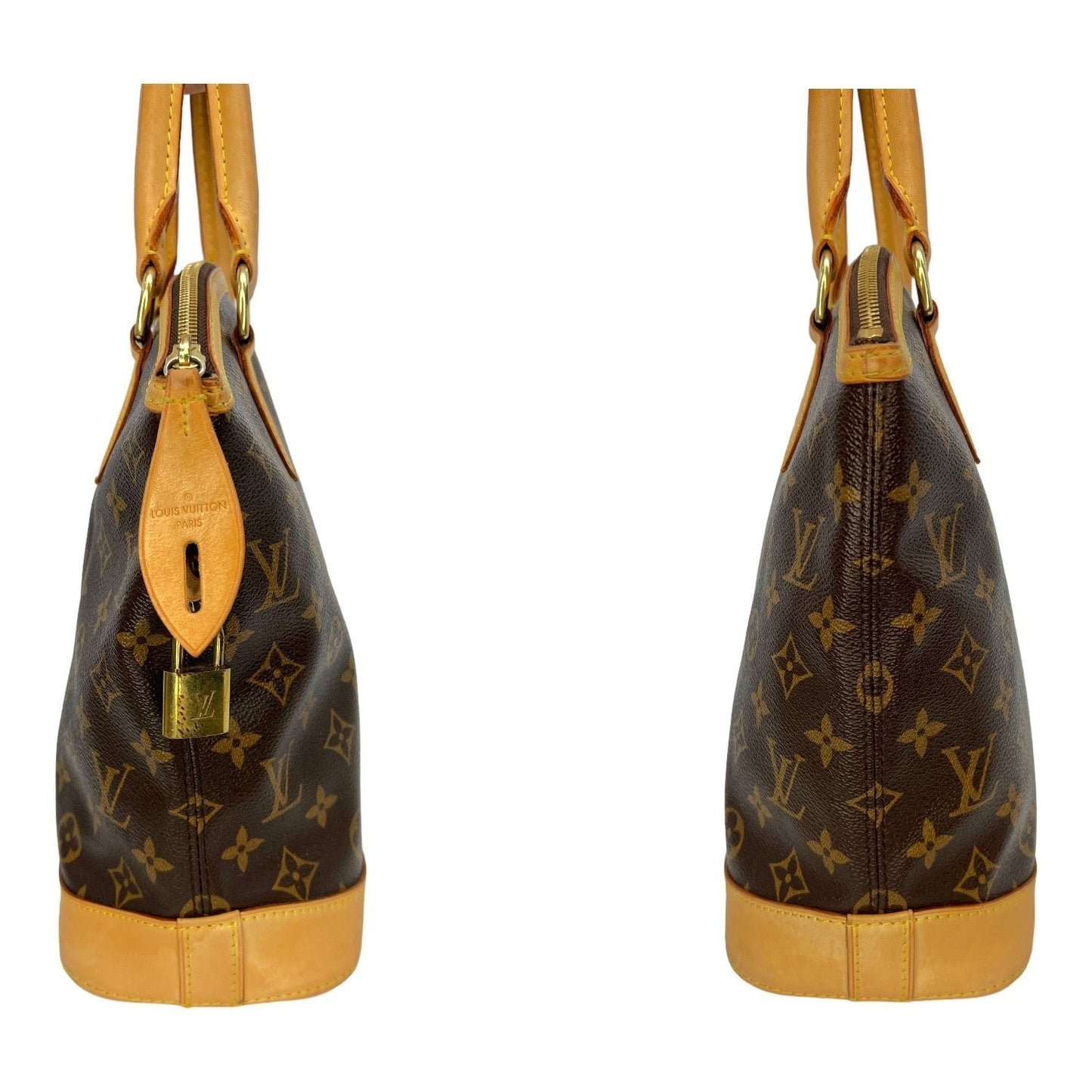 Louis Vuitton Vintage Monogram Lockit Vertical Tote Bag