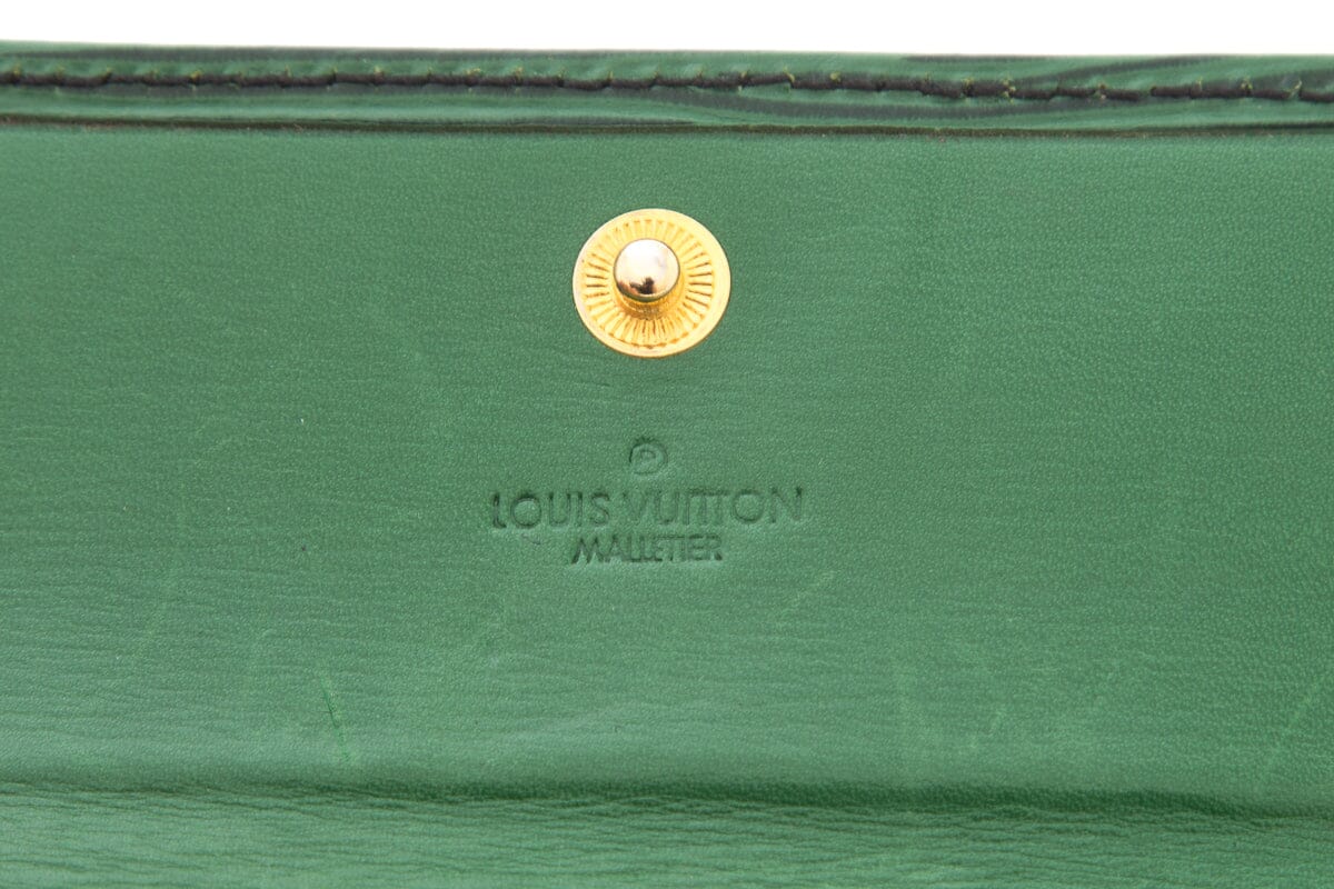 Louis Vuitton Green Epi Leather Key Holder