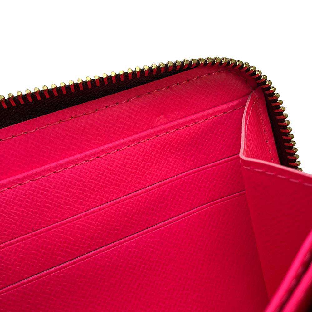 LOUIS VUITTON Zippy Wallet Fuchsia M93710 Monogram・Graffiti