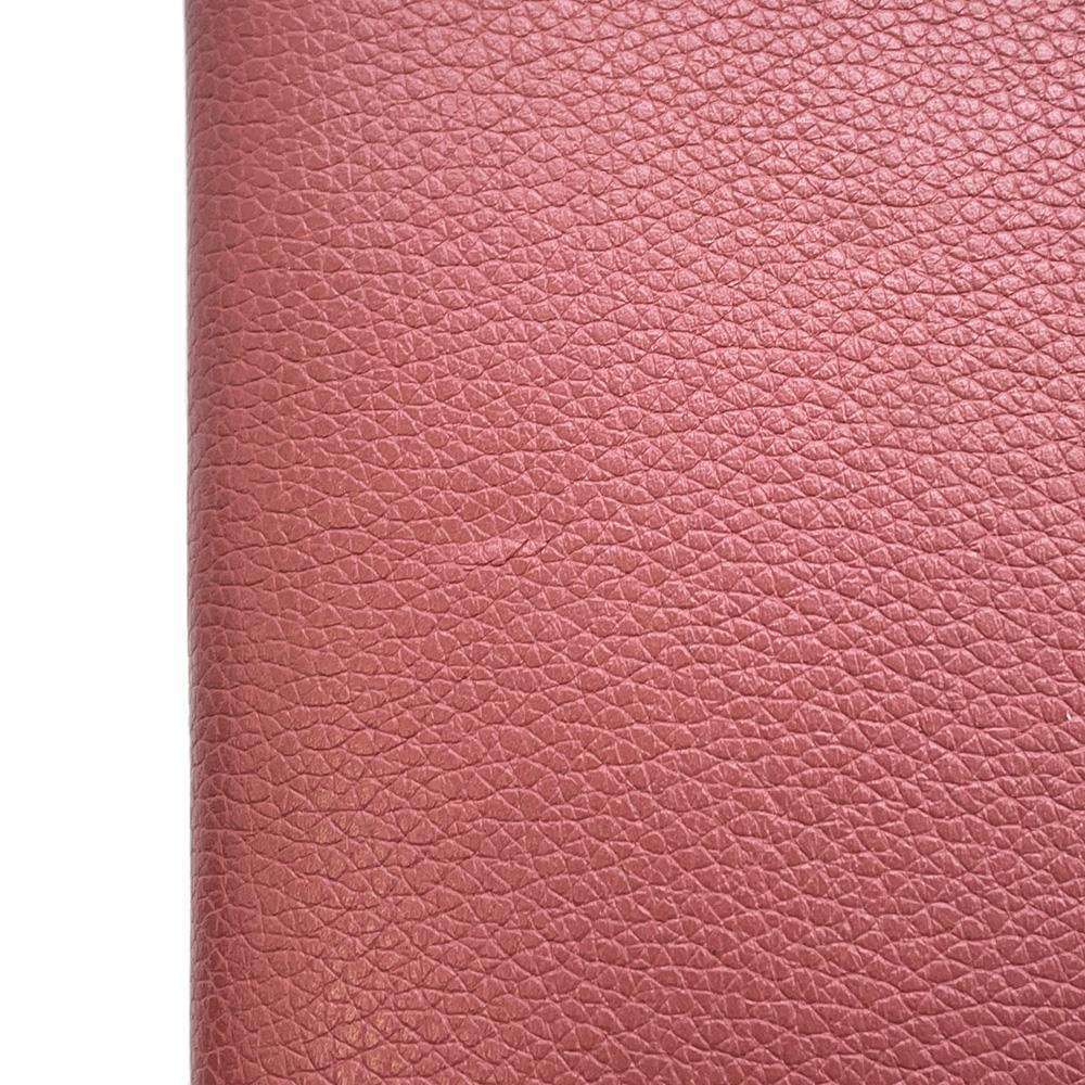 LOUIS VUITTON Zippy Rock Me Rose Pudoir/Lie De Vin M62949 Calf Leather