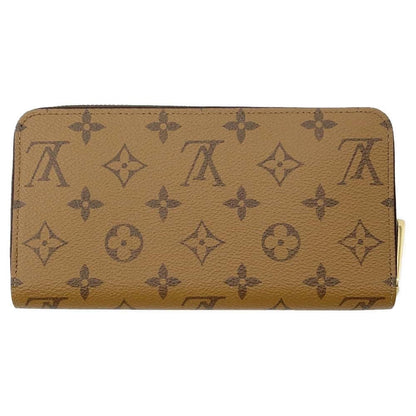 LOUIS VUITTON Zippy Wallet Noir M82444 Monogram Reverse Canvas