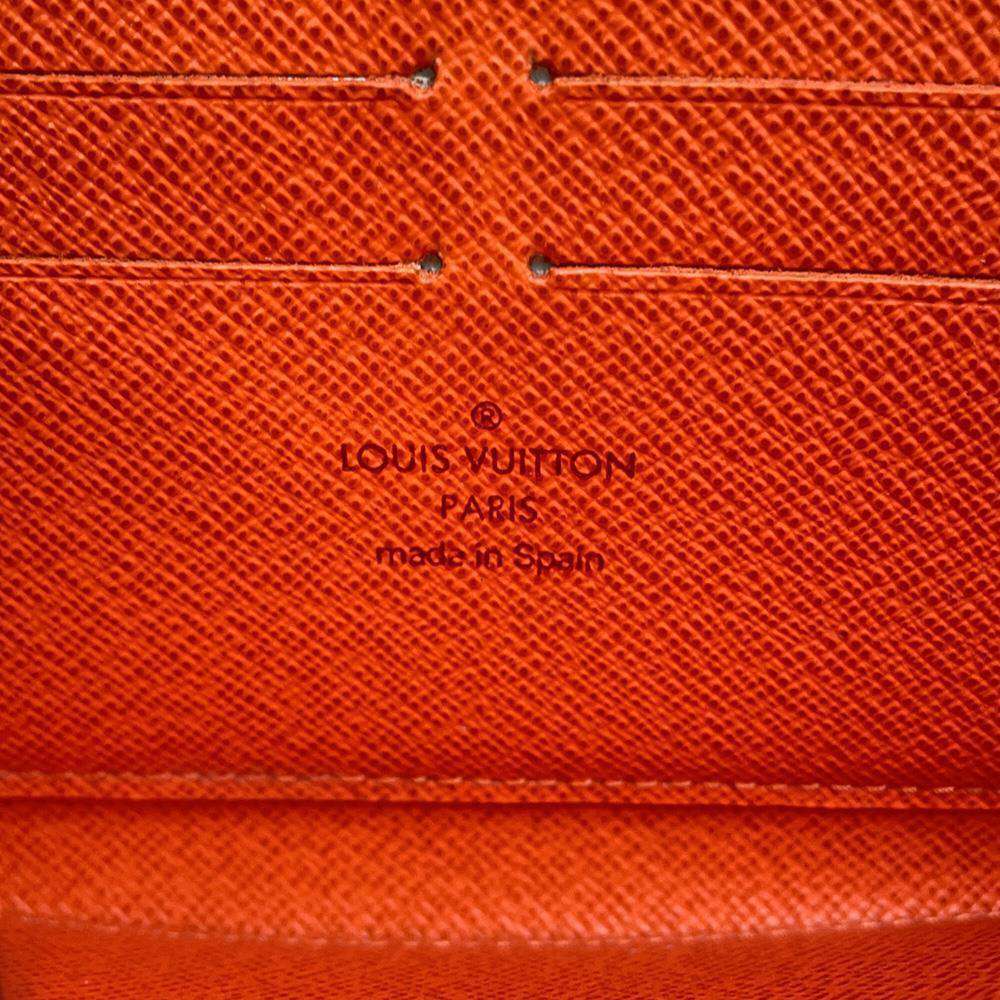 LOUIS VUITTON Zippy Wallet Orange M60274 Monogram・Multicolor