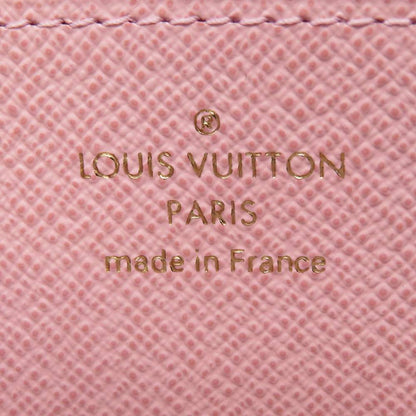 LOUIS VUITTON Zippy Wallet Rose Ballerine M41894 Monogram