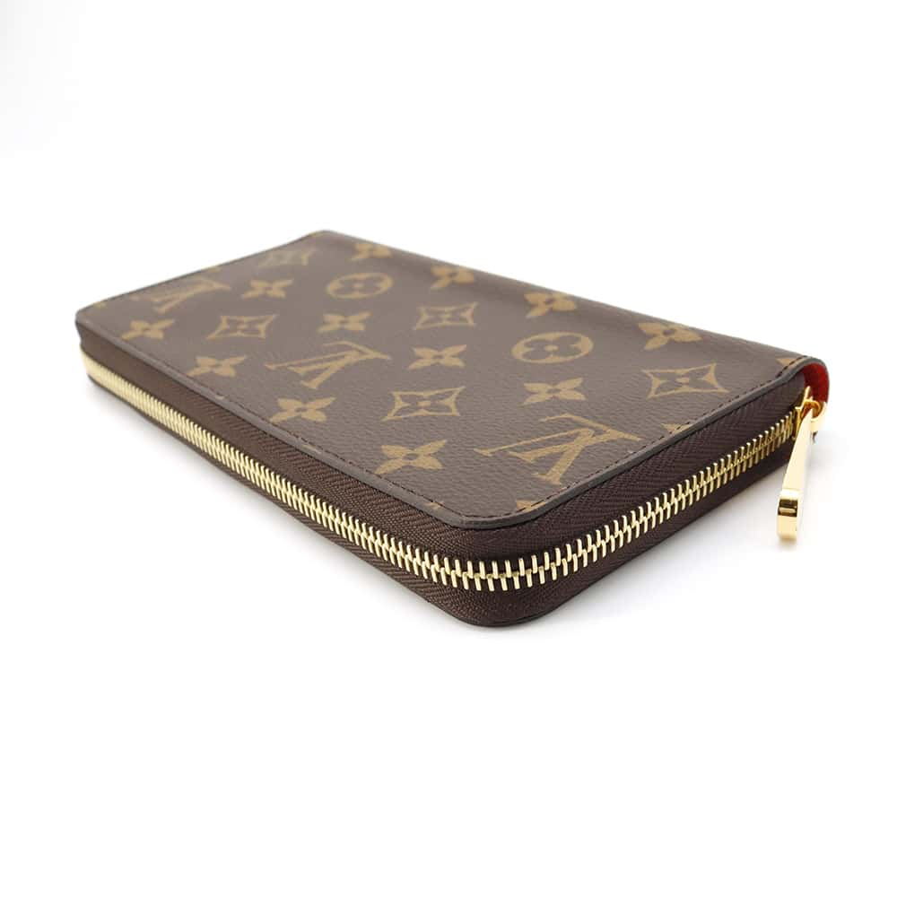 LOUIS VUITTON Zippy Wallet Coquelicot M41896 Monogram