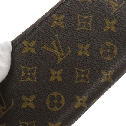 LOUIS VUITTON Zippy Wallet Coquelicot M41896 Monogram