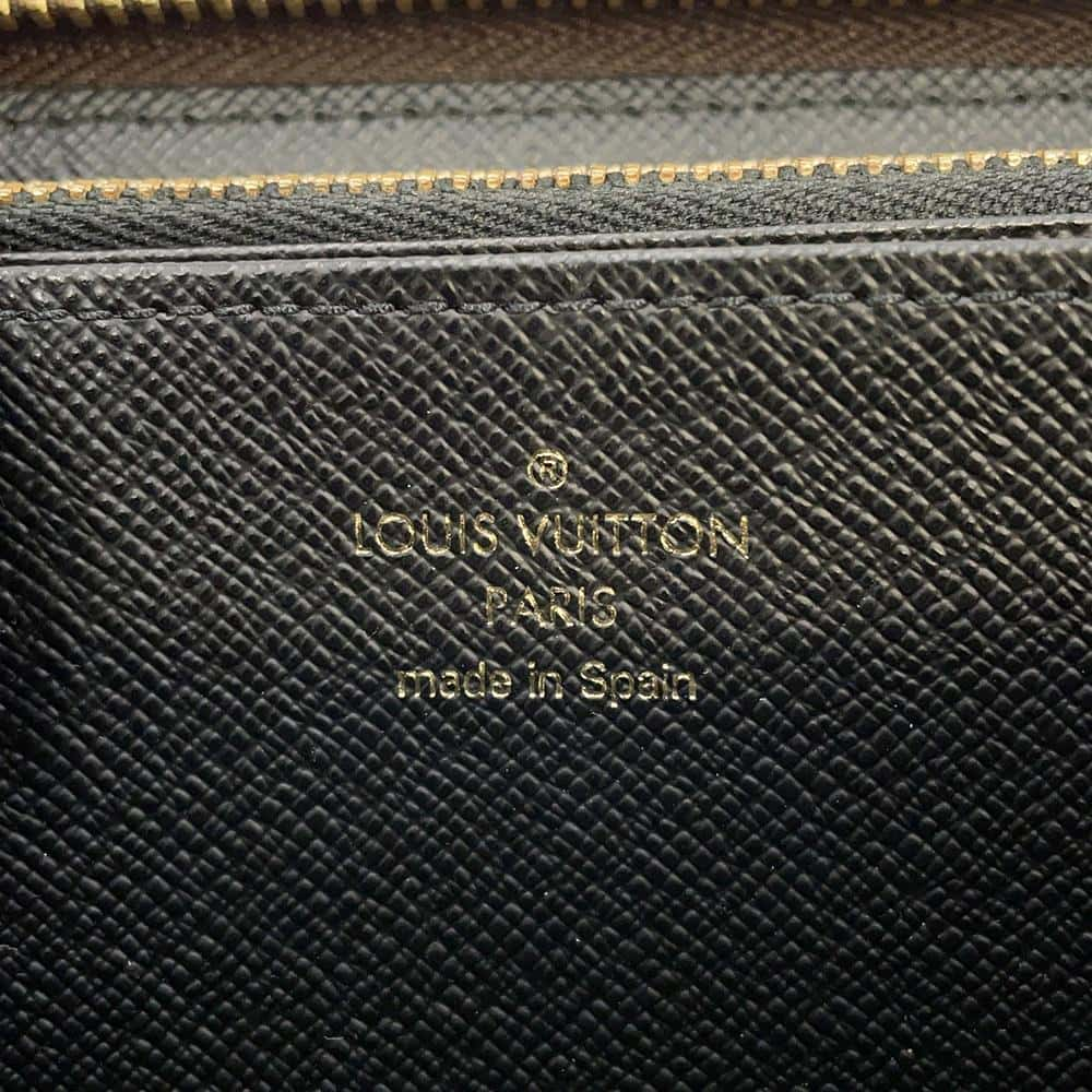 LOUIS VUITTON Zippy Wallet Noir M69353 Monogram / Giant / Monogram Reverse Canvas