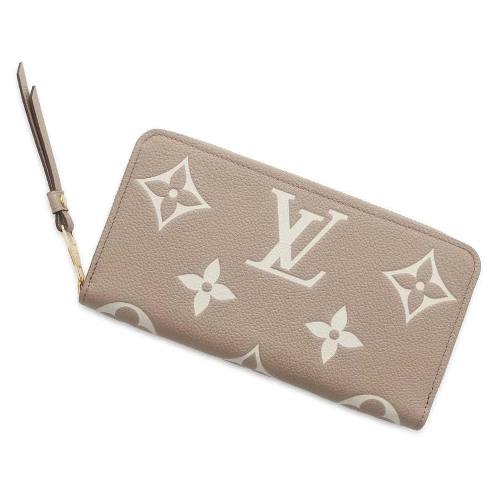 LOUIS VUITTON Zippy Wallet Tourterelle claim M69794 Monogram Empreinte Leather