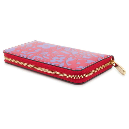 LOUIS VUITTON Zippy Wallet Corail M90124 Sweet Monogram/Monogram Vernis Leather