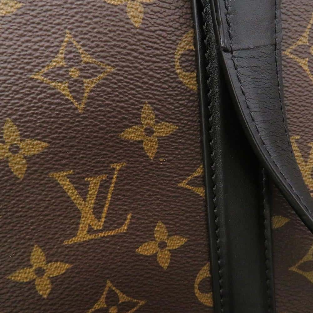 LOUIS VUITTON Weekend Beige M45734 Monogram Macassar Canvas