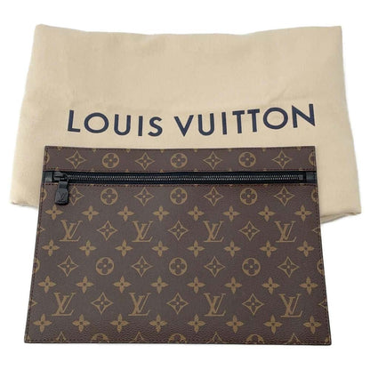 LOUIS VUITTON Weekend Beige M45734 Monogram Macassar Canvas