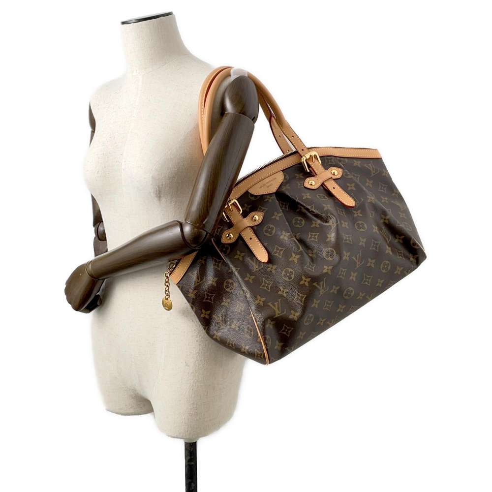 LOUIS VUITTON Tivoli Brown M40144 Monogram Size GM