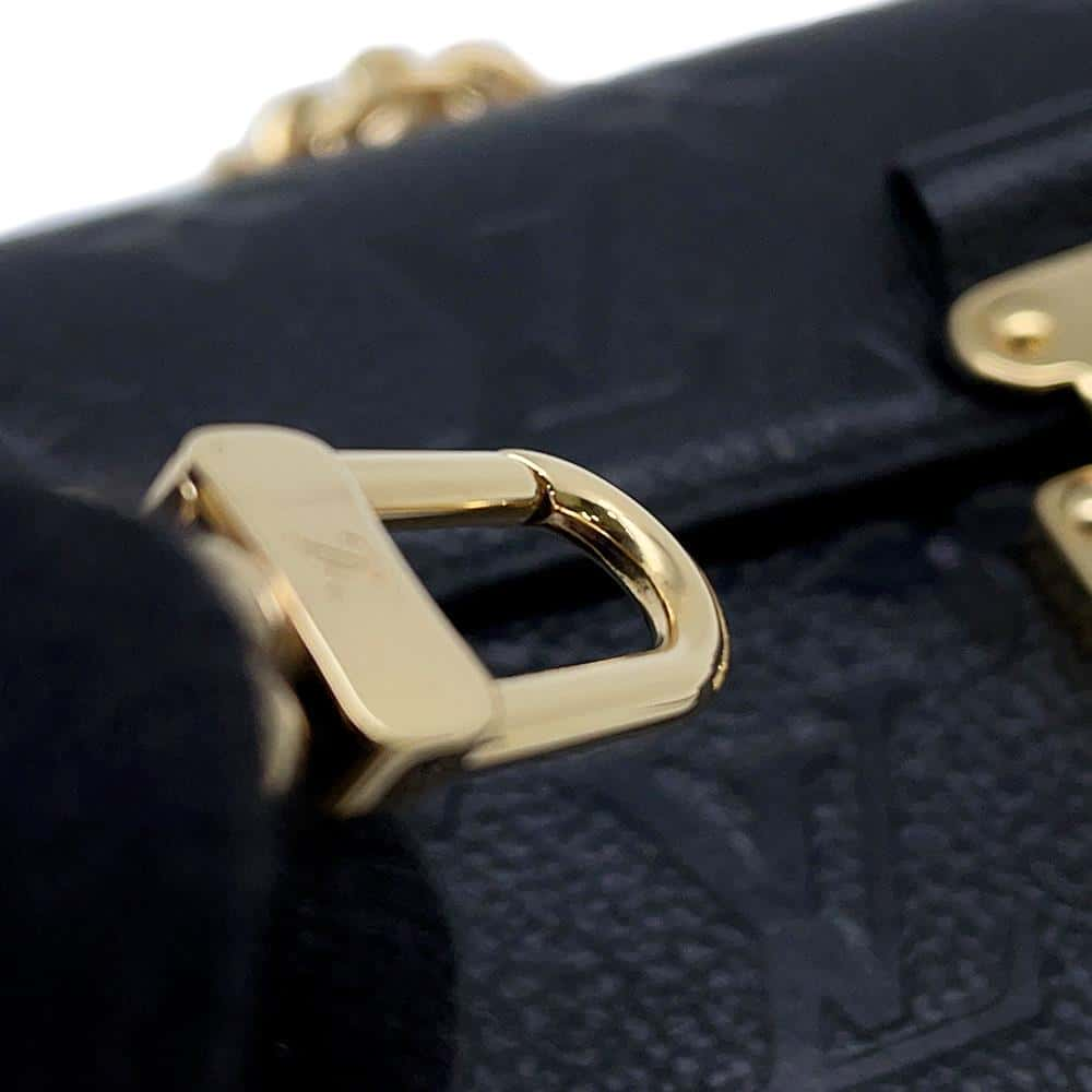 LOUIS VUITTON Wallet on Chain Metis Noir M82637 Monogram Empreinte Leather