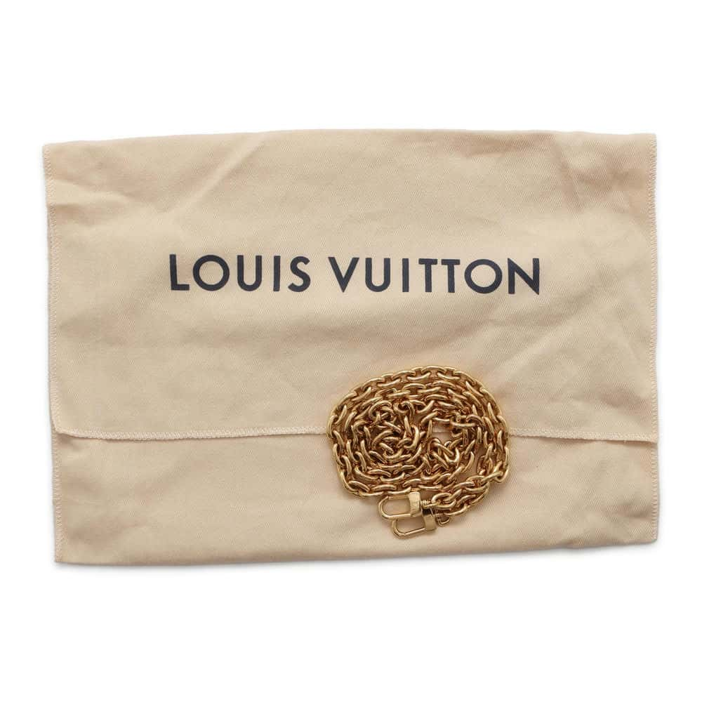 LOUIS VUITTON Wallet on Chain Metis Noir M82637 Monogram Empreinte Leather