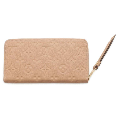 LOUIS VUITTON Zippy Wallet Dune M61866 Monogram Empreinte Leather