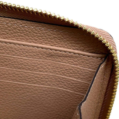 LOUIS VUITTON Zippy Wallet Dune M61866 Monogram Empreinte Leather