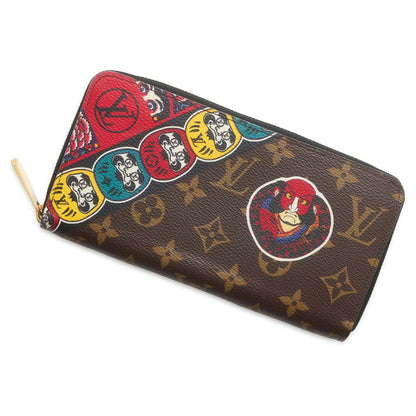 LOUIS VUITTON Zippy Wallet Noir M67249 Monogram/Kabuki