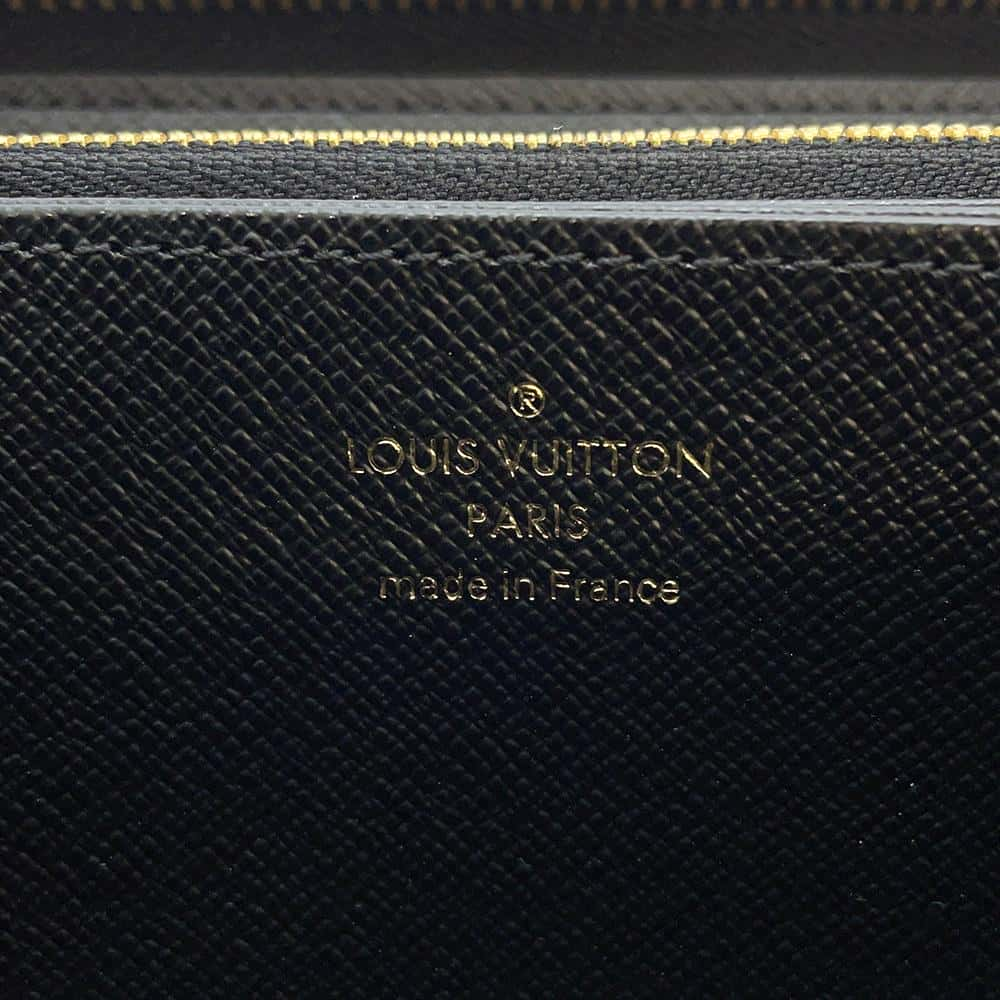 LOUIS VUITTON Zippy Wallet Noir M67249 Monogram/Kabuki