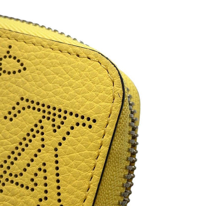 LOUIS VUITTON Zippy wallet Jaune M82501 Monogram Mahina