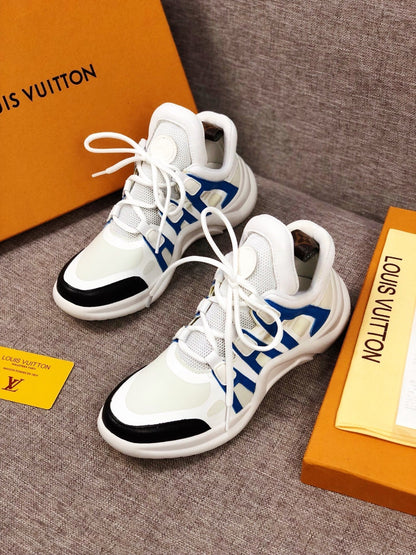 The Bags Vibe - Louis Vuitton Archlight Blue White Black Sneaker