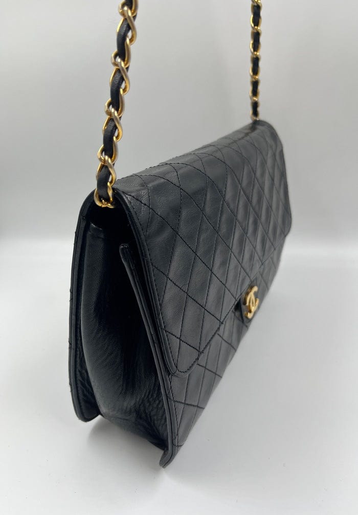 Vintage Black Chanel Flap Bag