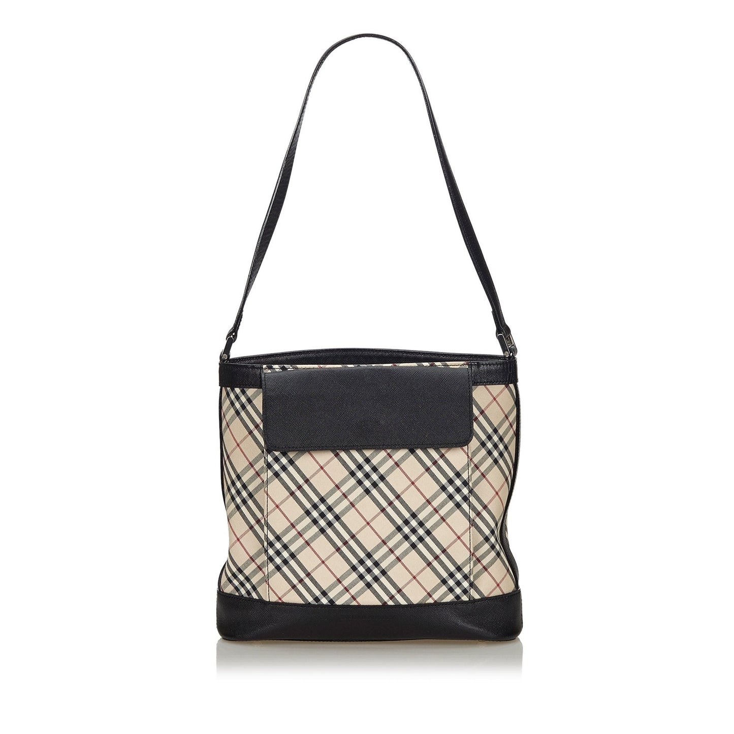 Burberry Brown Nova Check Canvas Shoulder Bag United Kingdom