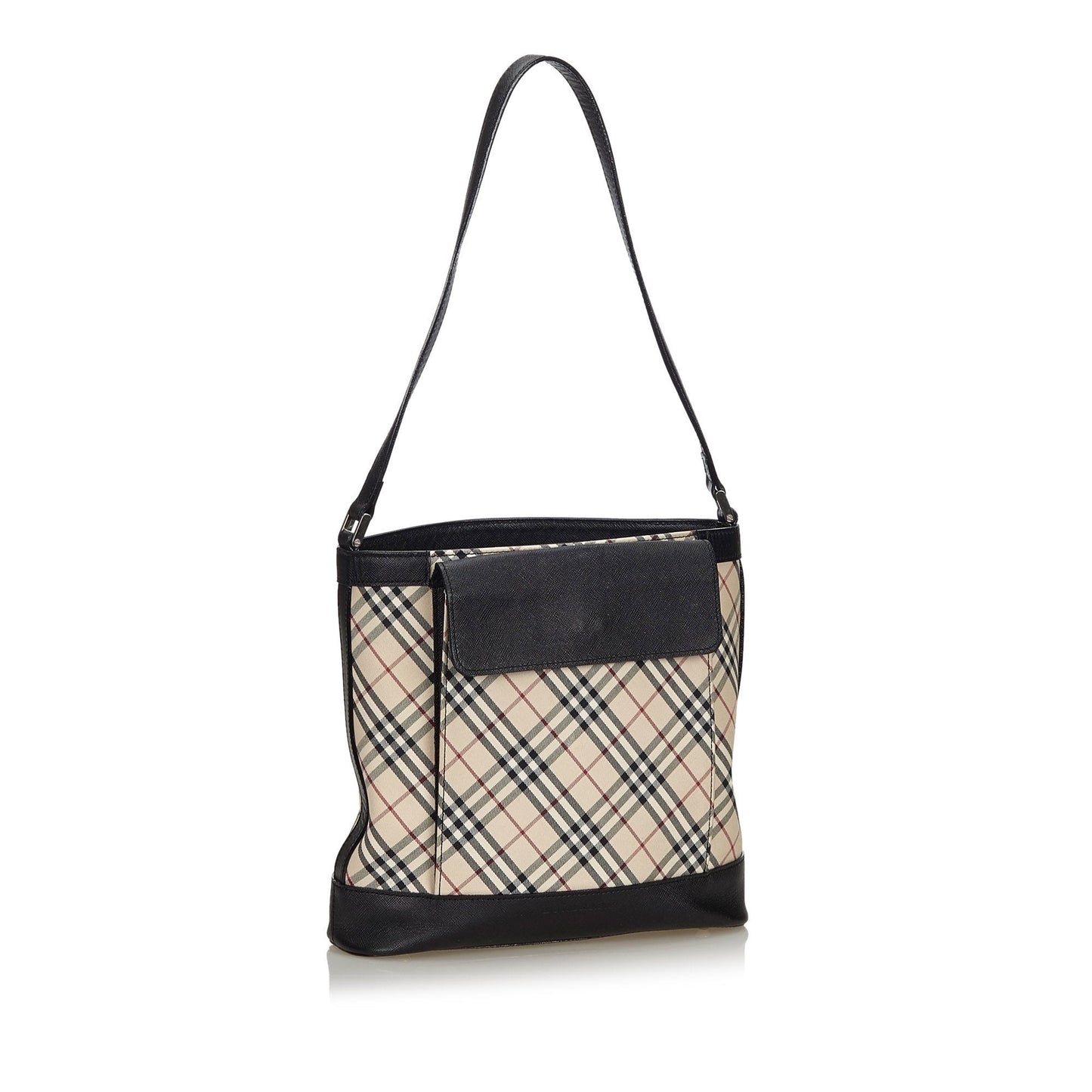 Burberry Brown Nova Check Canvas Shoulder Bag United Kingdom