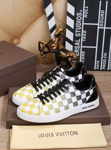 The Bags Vibe - Louis Vuitton Black And Yellow Sneaker