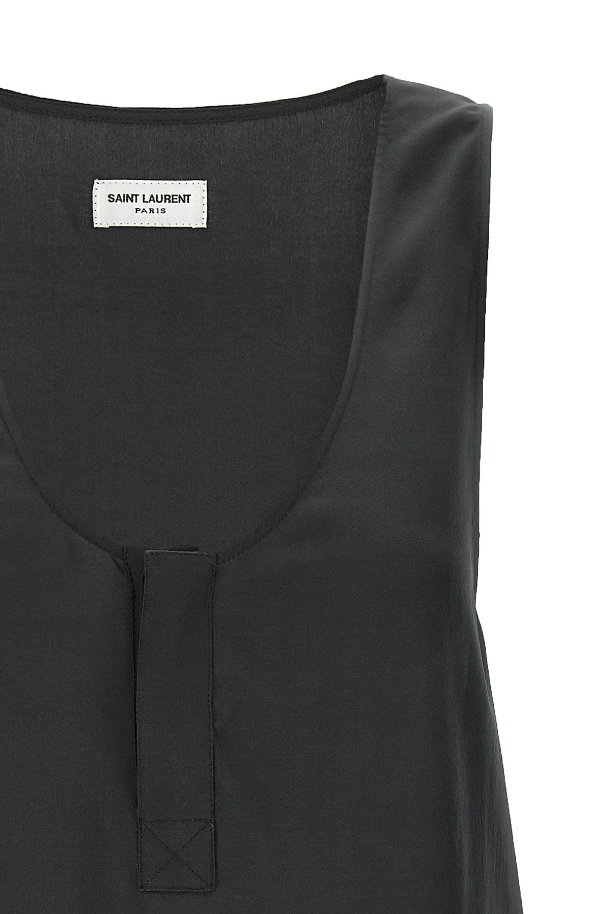 Saint Laurent Women Silk Tank Top