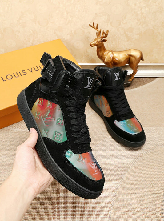 The Bags Vibe - Louis Vuitton High Top Black Sneaker