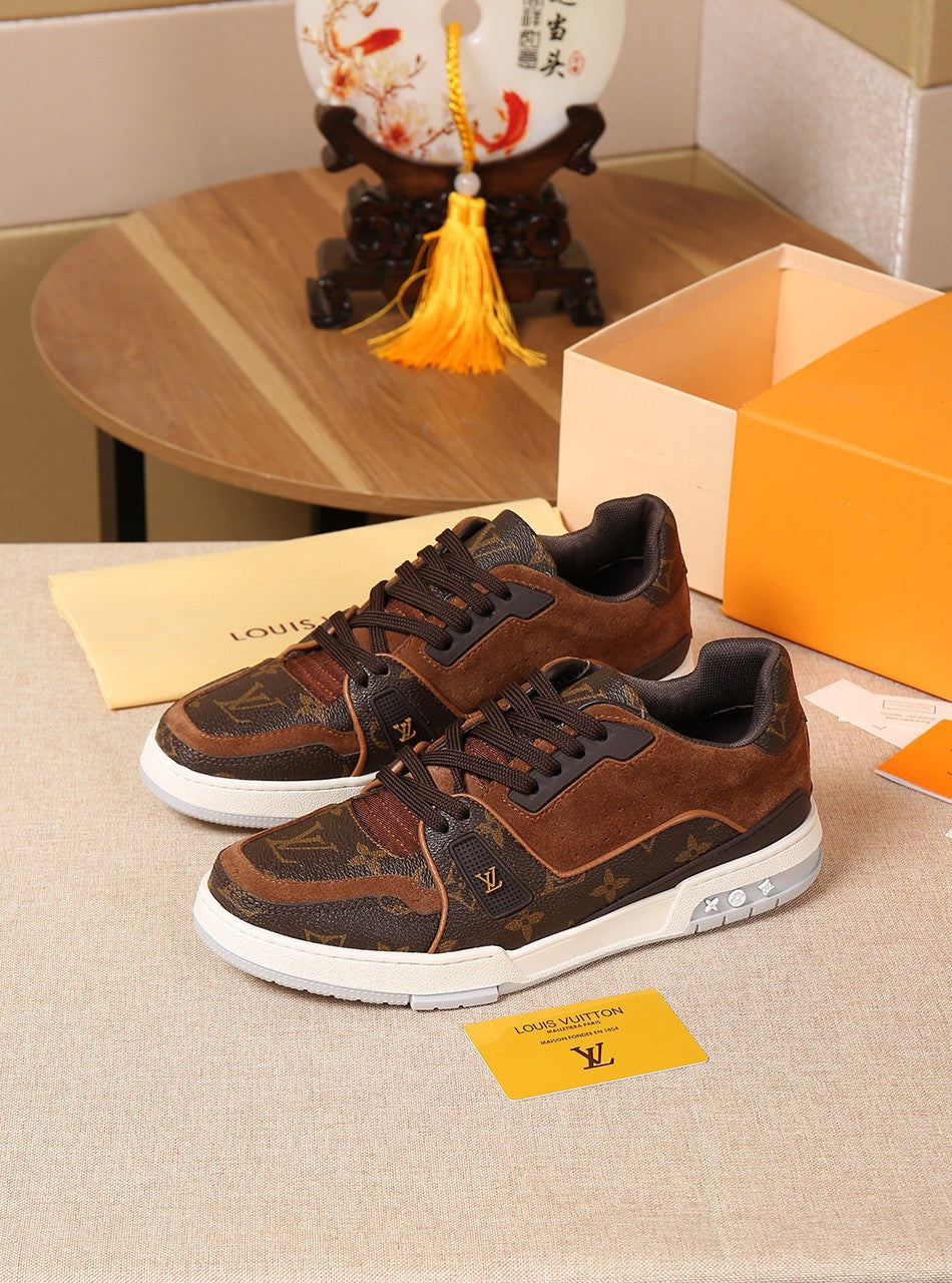 The Bags Vibe - Louis Vuitton SurfaLW In LWnogram Brown Sneaker