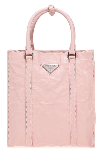 Prada Women 'Nappa Antique' Small Shopping Bag