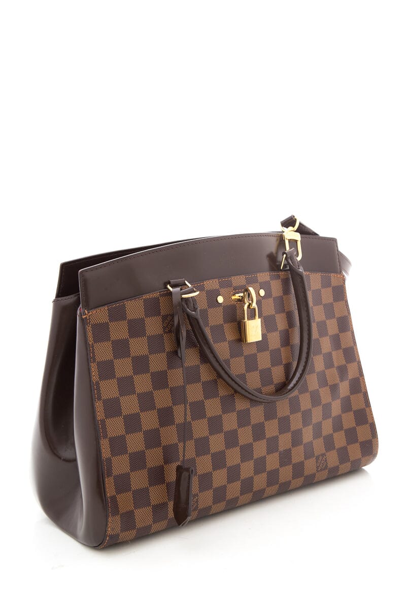 Louis Vuitton Damier Ebene Rivoli MM Handbag