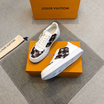 The Bags Vibe - Louis Vuitton Casual Low White Brown Sneaker