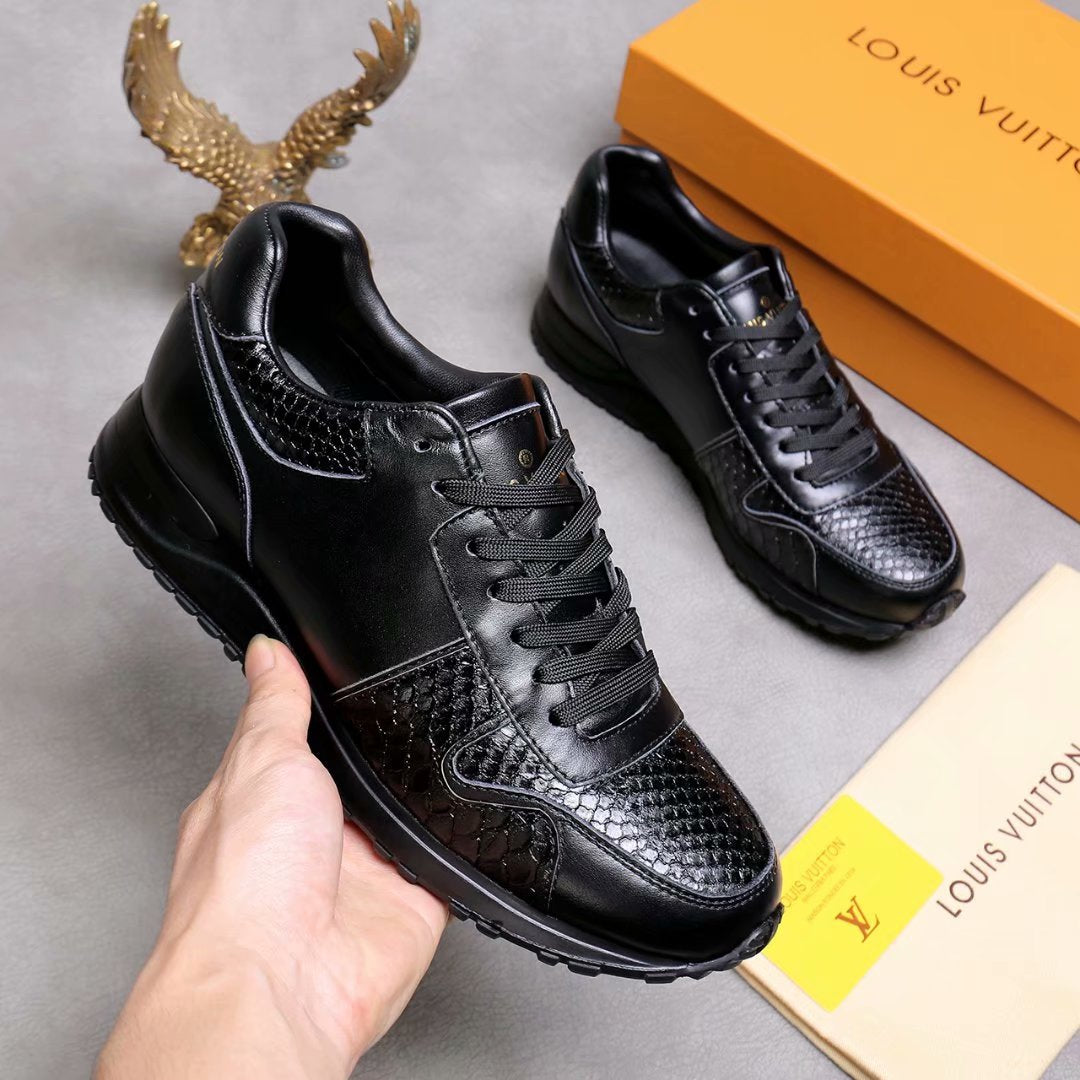 The Bags Vibe - Louis Vuitton Run Away Low Top Black Sneaker