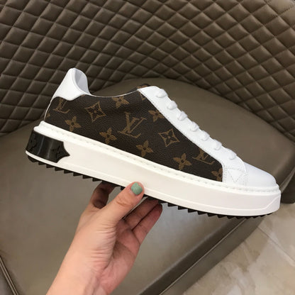 The Bags Vibe - Louis Vuitton Time Out Brown Sneaker