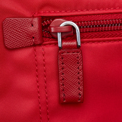 Prada Tessuto Red Nylon Canvas