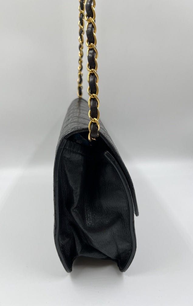 Vintage Black Chanel Flap Bag