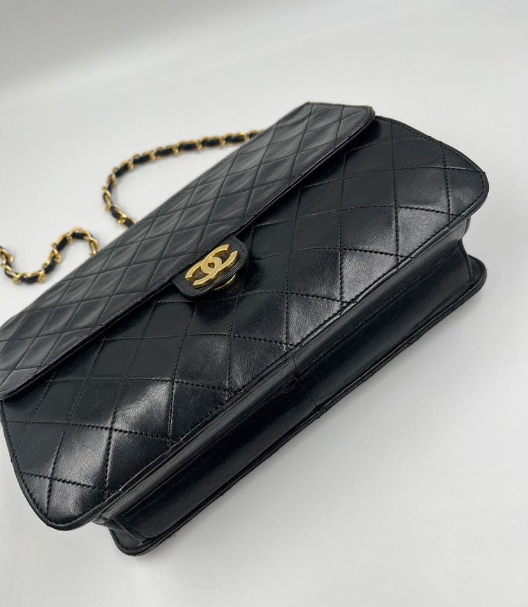 Vintage Black Chanel Flap Bag