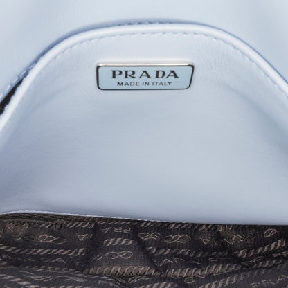 Prada Cleo Light Blue Leather