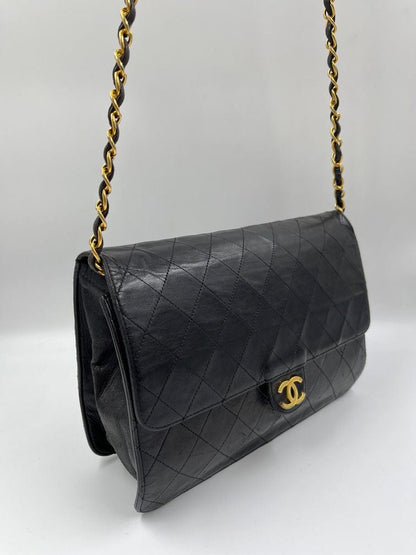 Vintage Black Chanel Flap Bag