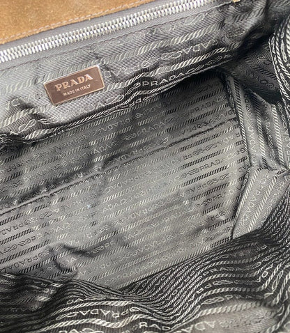 Prada Vintage Suede Tote